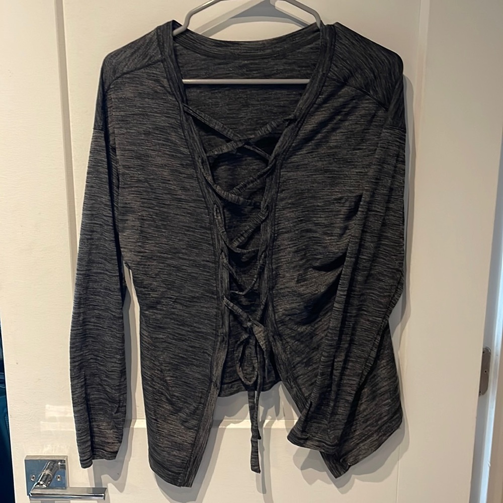 Lululemon Tie Up Long Sleeve